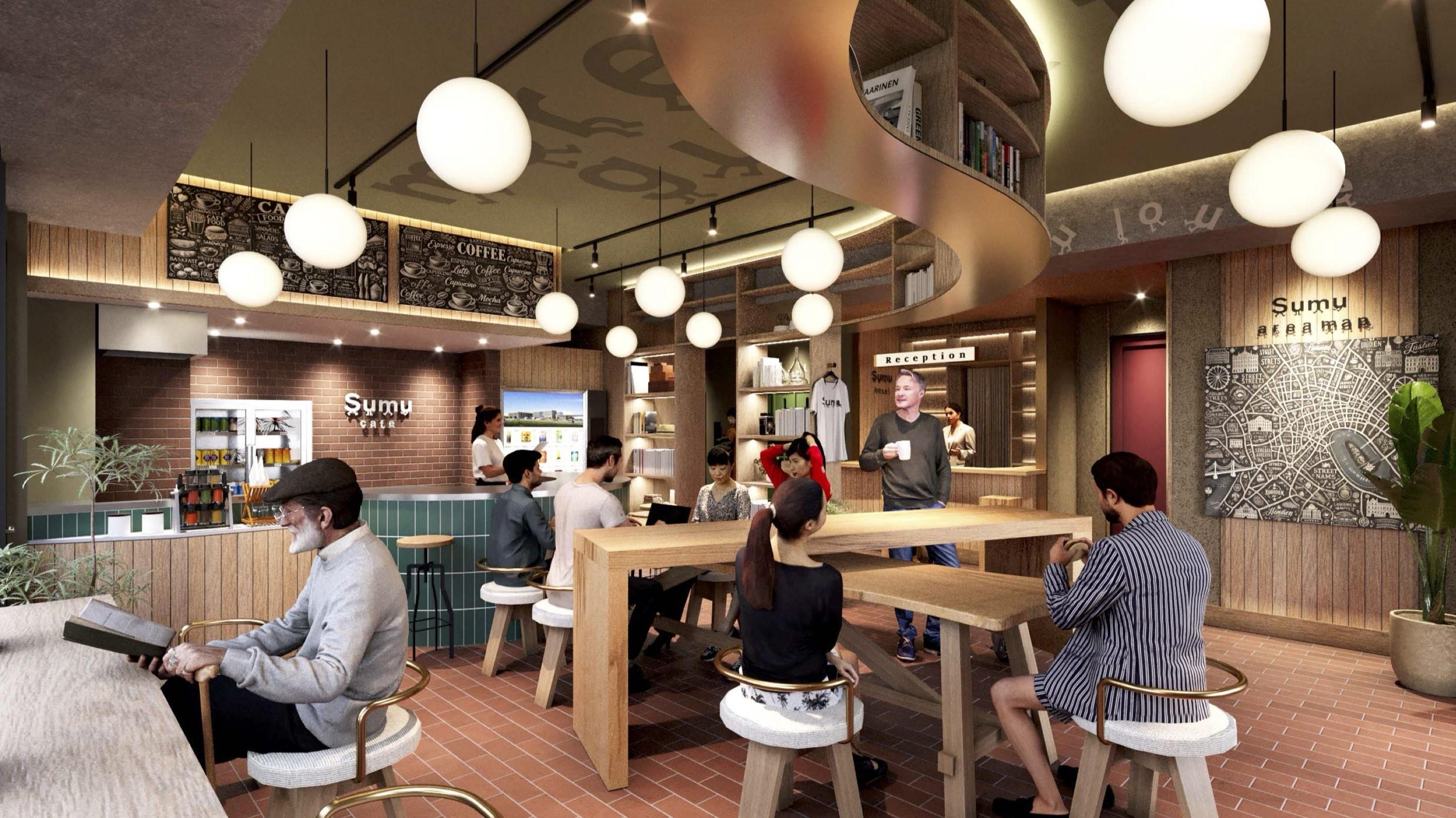 カルチャーを取り込む空間デザイン――新しい概念のアパートメントホテルブランド「Sumu powered by Airbnb Partners」との取り組みの説明画像です