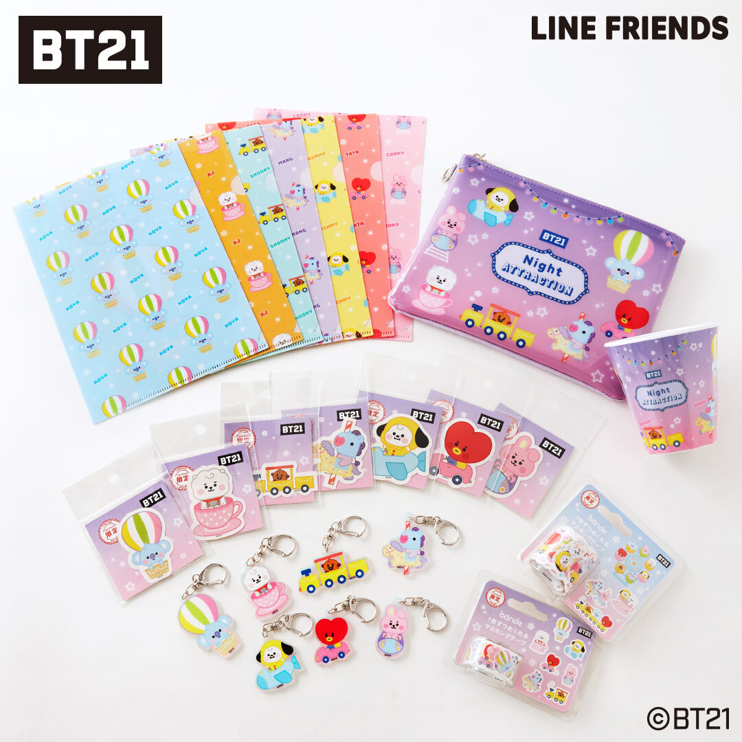 LINE FRIENDSのグローバル人気キャラクターブランド「BT21」 TSUTAYA