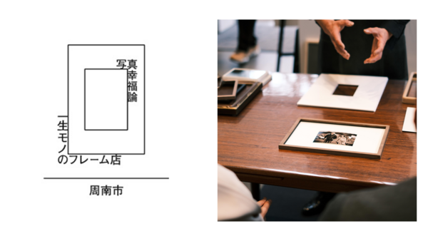 富士フイルムの「写真幸福論」プロジェクトに賛同し、「写真幸福論　一生モノのフレーム店 in 周南市」を開催